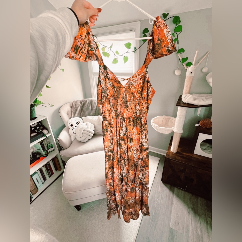 Long Floral Dress